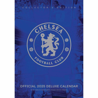 FC Chelsea kalendár Deluxe 2025