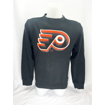 Philadelphia Flyers pánska mikina Chrome Graphic Crew Sweatshirt Black