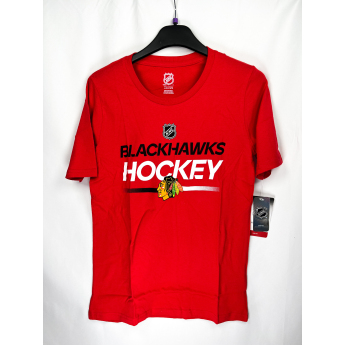 Chicago Blackhawks detské tričko Apro Wordmark Ss Ctn Tee red