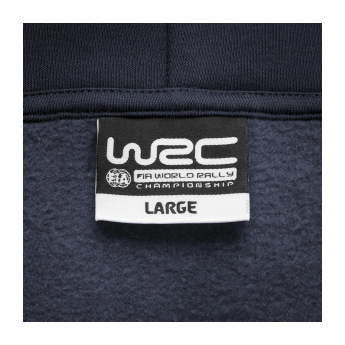 WRC championship pánska mikina s kapucňou Zipper Classic navy 2024