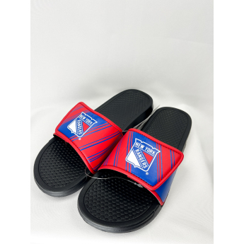 New York Rangers pánske šľapky Legacy Velcro Sport Slide Slipper