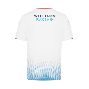 Williams pánske tričko Driver white F1 Team 2024