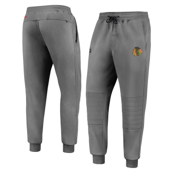 Chicago Blackhawks pánske nohavice Chicago Blackhawks Authentic Rinkside Performance Jogger Pants