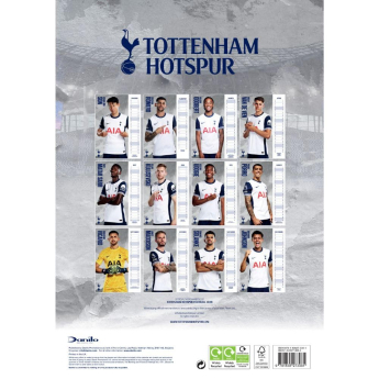 Tottenham kalendár 2025