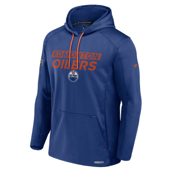 Edmonton Oilers pánska mikina s kapucňou AP Rink Poly Fleece Pullover Hood