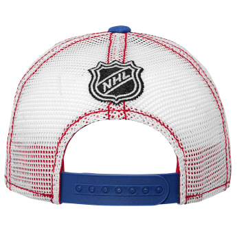 New York Rangers detská čiapka baseballová šiltovka Lockup Meshback Adjustable