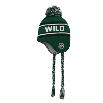 Minnesota Wild detská zimná čiapka Jacquard Tassel Knit With Pom