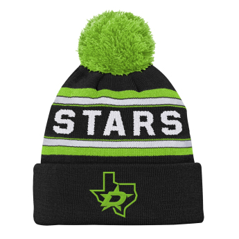 Dallas Stars detská zimná čiapka 3Rd Jersey Jacquard Cuff Pom