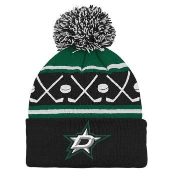 Dallas Stars zimná čiapka Face-Off Cuff Pom