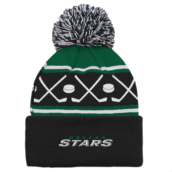 Dallas Stars zimná čiapka Face-Off Cuff Pom