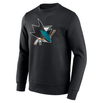 San Jose Sharks pánska mikina Primary Logo Graphic Crew Sweatshirt - VALUE