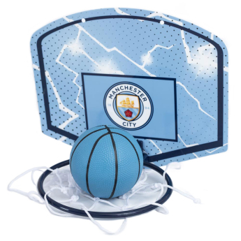 Manchester City mini basketbalový set blue