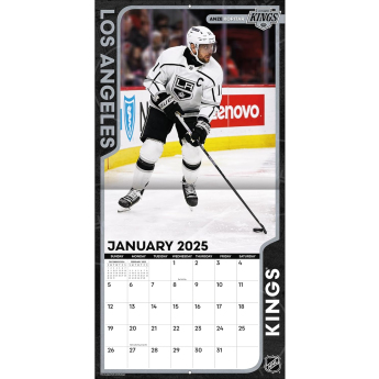 Los Angeles Kings kalendár 2025 Wall Calendar