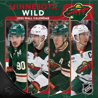 Minnesota Wild kalendár 2025 Wall Calendar