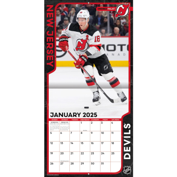 New Jersey Devils kalendár 2025 Wall Calendar