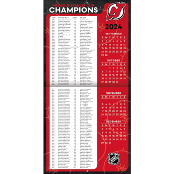 New Jersey Devils kalendár 2025 Wall Calendar