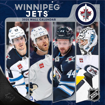 Winnipeg Jets kalendár 2025 Wall Calendar