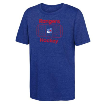 New York Rangers detské tričko Goal Tender Ss Triblend