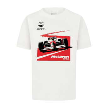 Ayrton Senna pánske tričko Graphic McLaren X Senna F1 2024