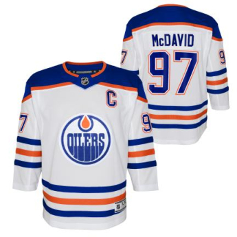 Edmonton Oilers detský hokejový dres Connor Mcdavid  Premier White Away