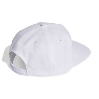 Real Madrid čiapka flat šiltovka Snapback white