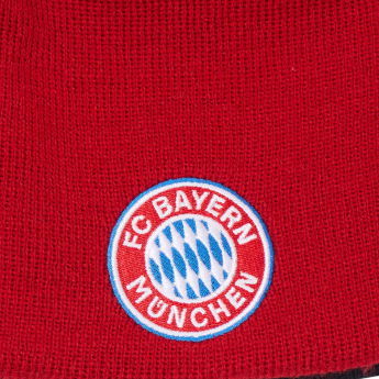 Bayern Mníchov detská zimná čiapka Reversible red-navy