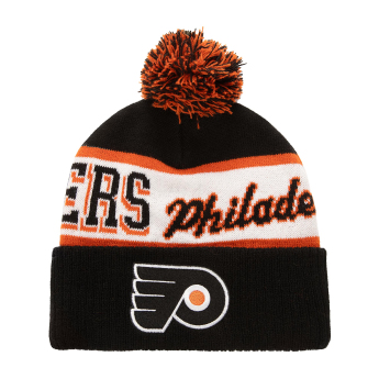 Philadelphia Flyers zimná čiapka Block Sweep Pom Knit