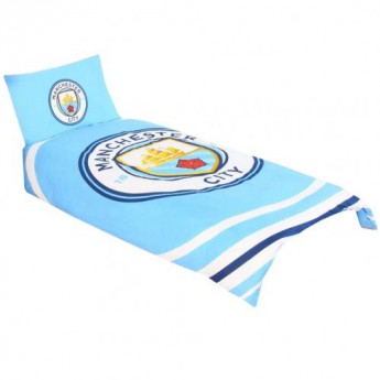 Manchester City obliečky na jednu posteľ Single Duvet Set PL