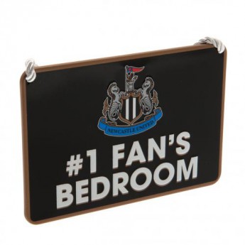 Newcastle United značka do spálne Bedroom Sign No1 Fan