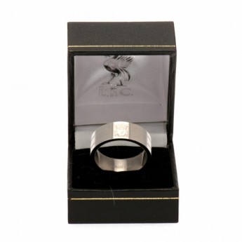 FC Liverpool prsteň Stripe Ring Large