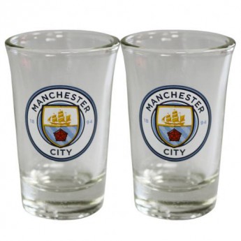 Manchester City panák štamprlík 2pk Shot Glass Set