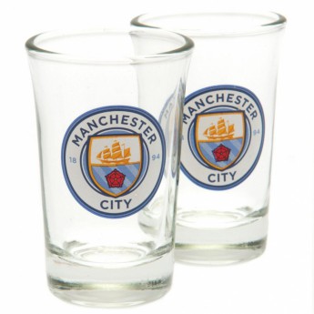 Manchester City panák štamprlík 2pk Shot Glass Set