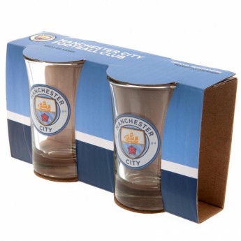 Manchester City panák štamprlík 2pk Shot Glass Set